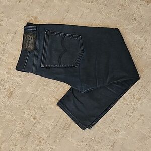 MEN'S LEVI'S DARK BLUE JEANS DENIM PANTS SZ 36 $120
